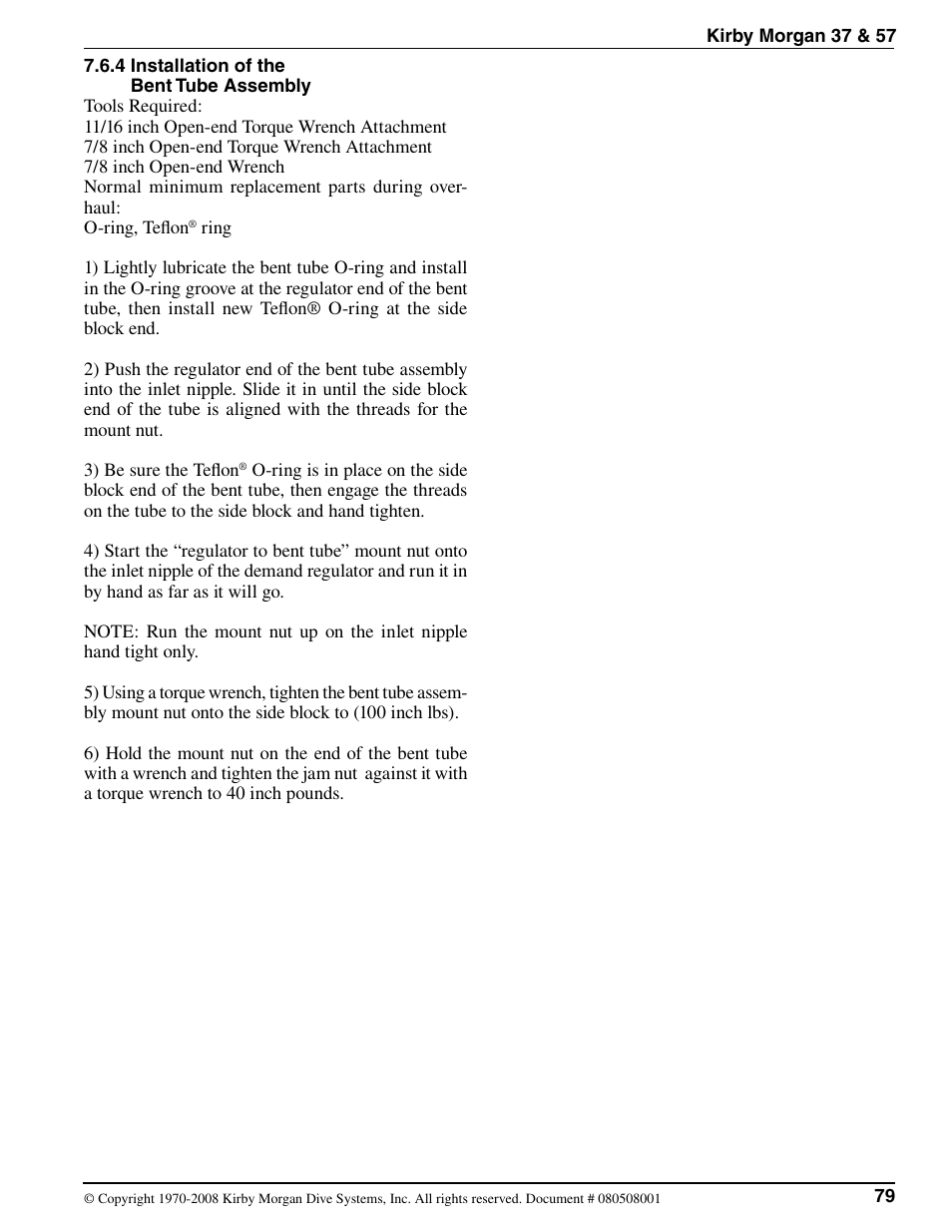 Kirby Morgan 37 User Manual | Page 12 / 50