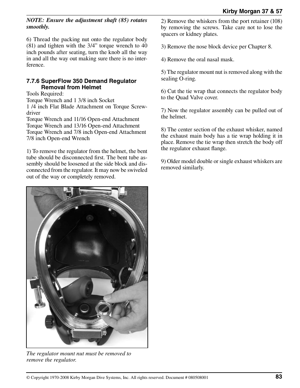Kirby Morgan 37 User Manual | Page 16 / 50