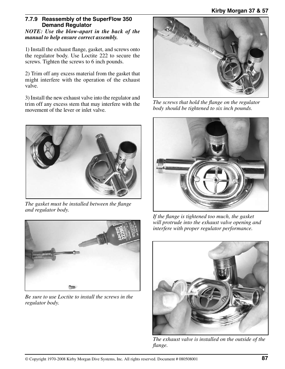 Kirby Morgan 37 User Manual | Page 20 / 50