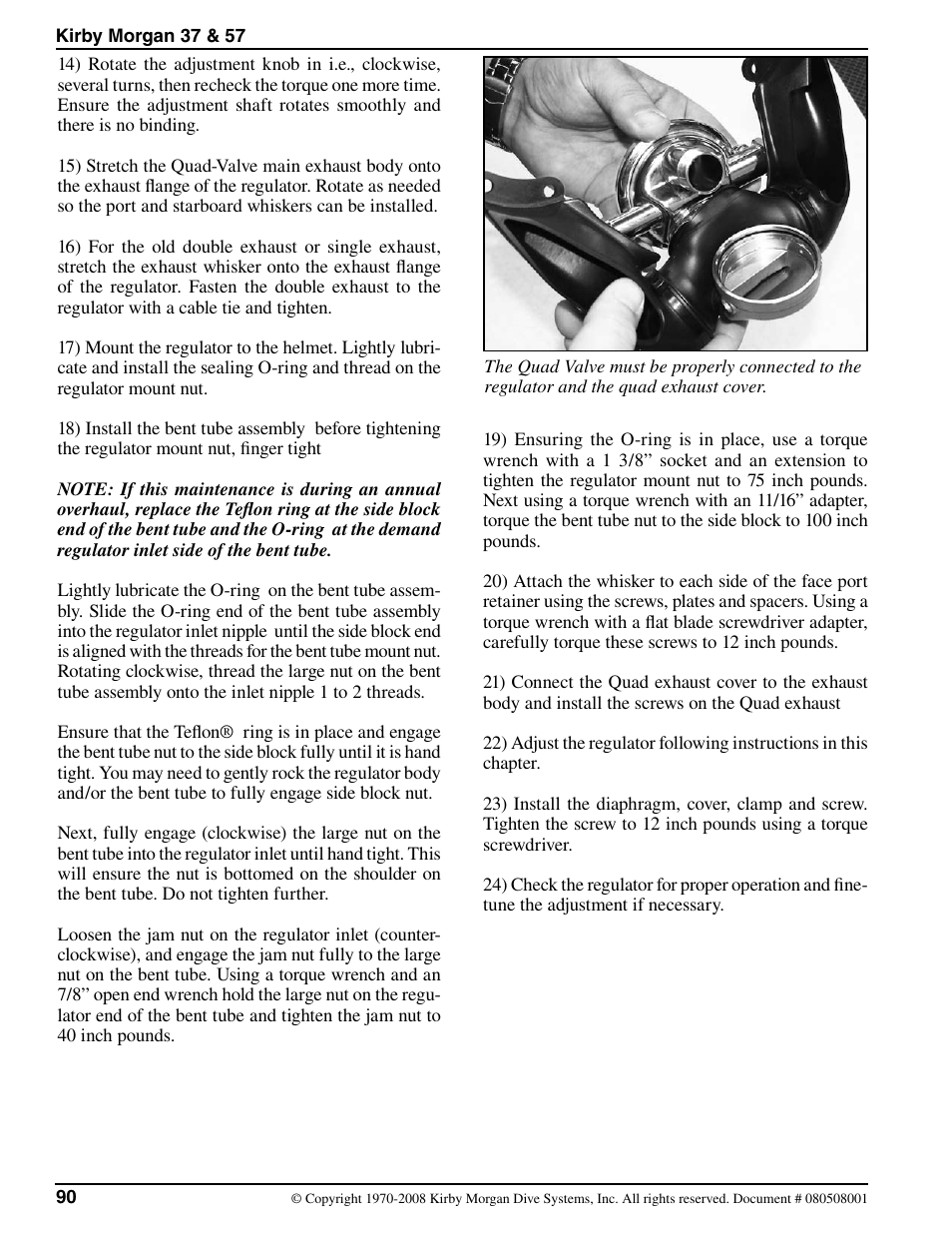 Kirby Morgan 37 User Manual | Page 23 / 50