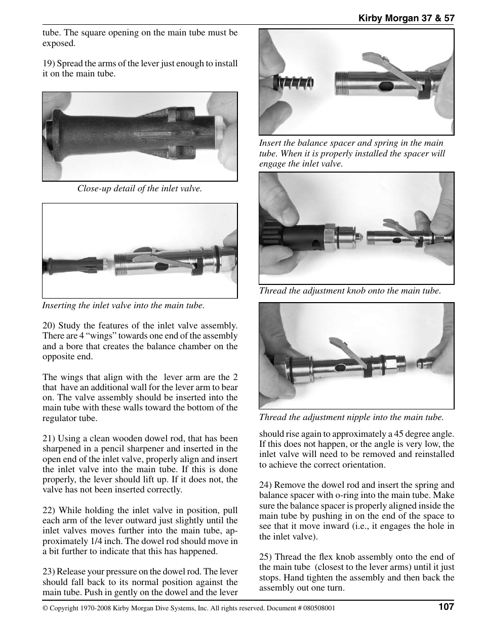 Kirby Morgan 37 User Manual | Page 40 / 50