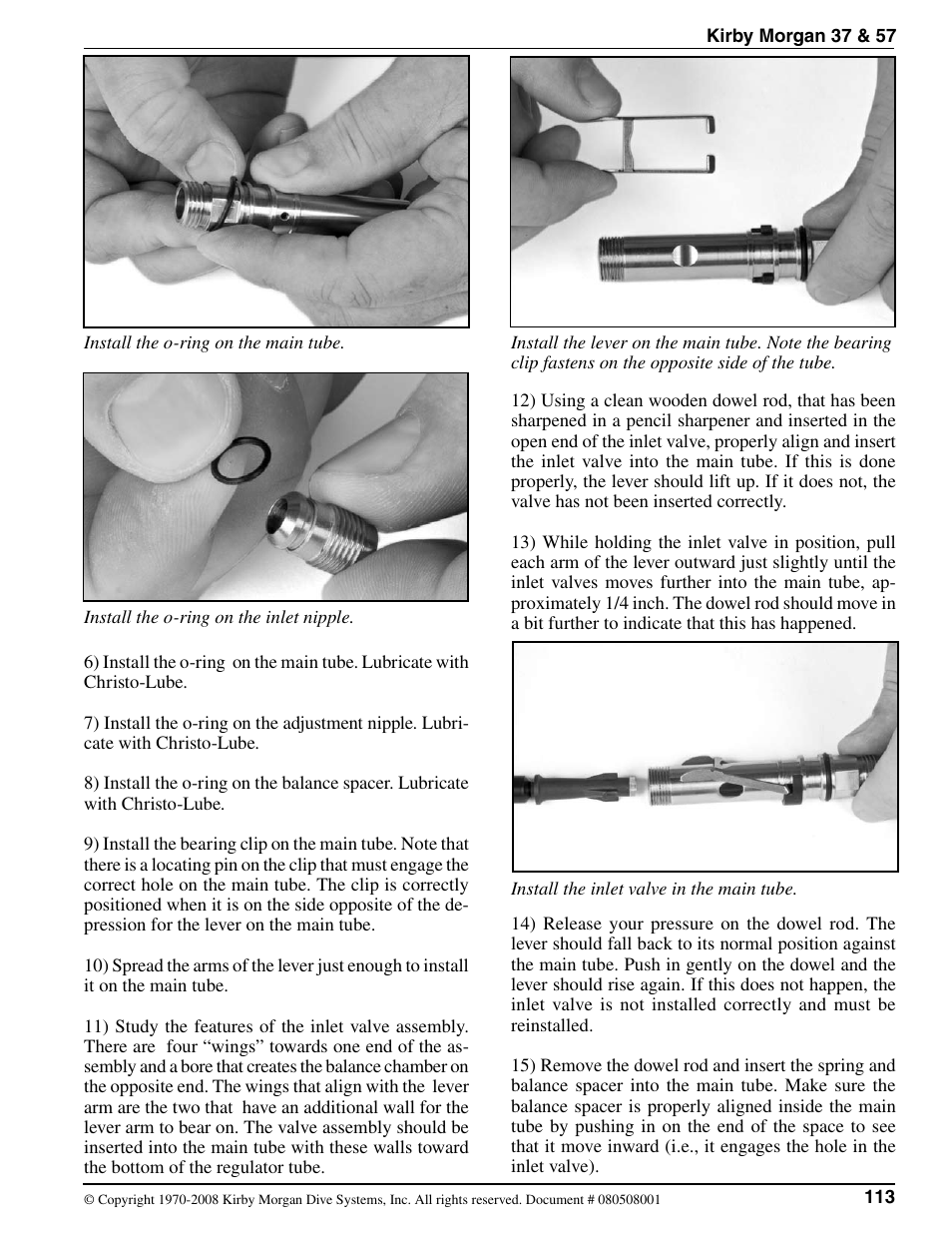 Kirby Morgan 37 User Manual | Page 46 / 50