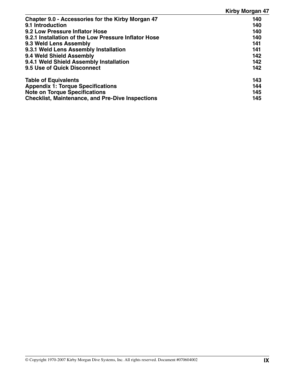 Kirby Morgan 47 Helmet User Manual | Page 9 / 14