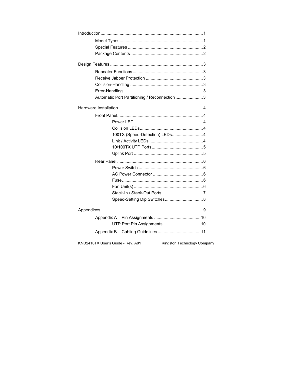 Kingston Technology KND2410TX User Manual | Page 5 / 25