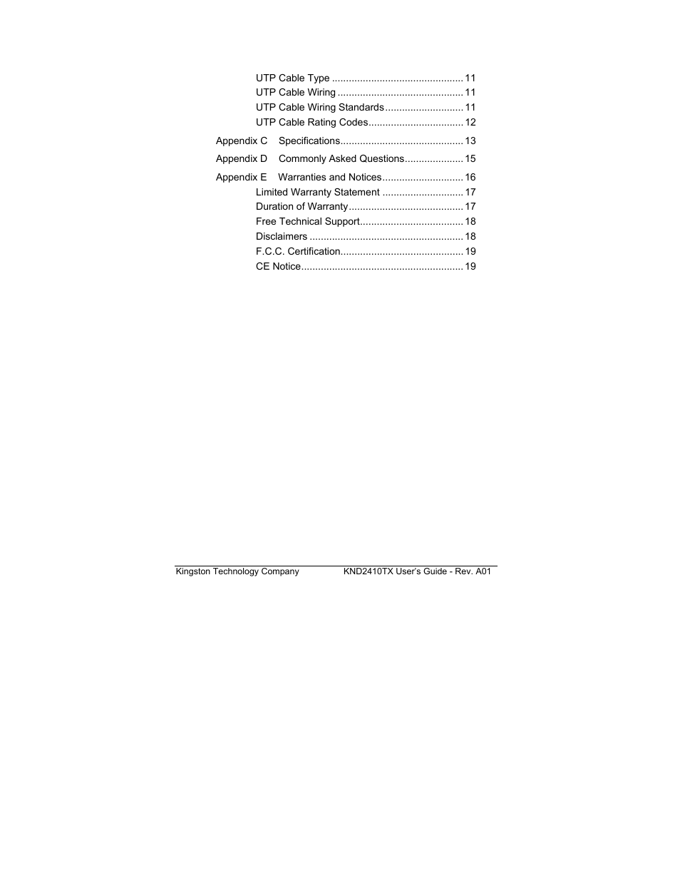 Kingston Technology KND2410TX User Manual | Page 6 / 25