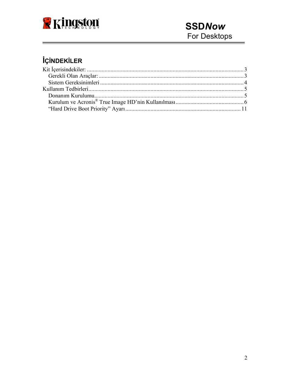 Ssd now, For desktops | Kingston Technology V-series User Manual | Page 103 / 185