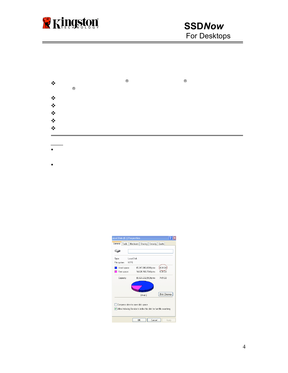 Ssd now, For desktops | Kingston Technology V-series User Manual | Page 115 / 185