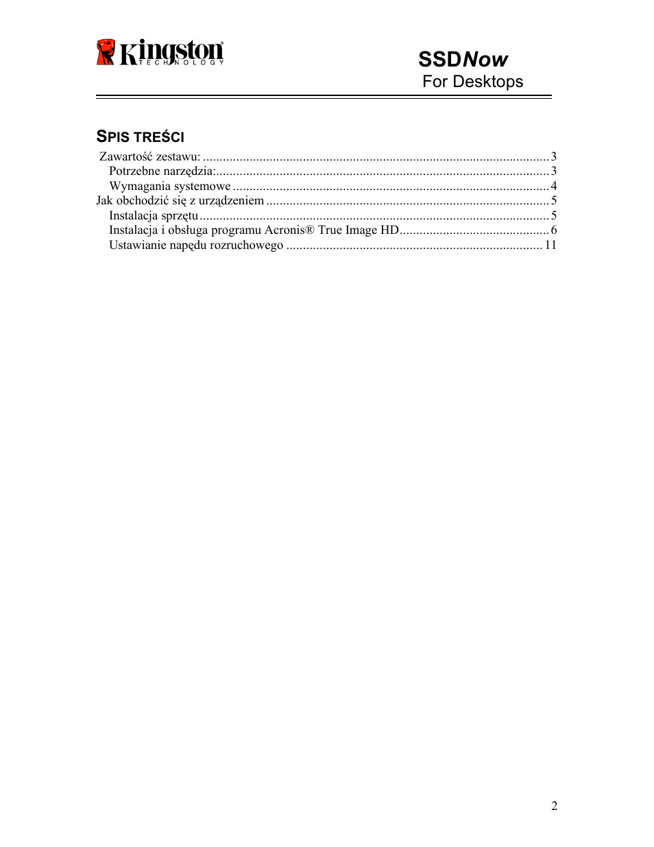 Ssd now, For desktops | Kingston Technology V-series User Manual | Page 81 / 185