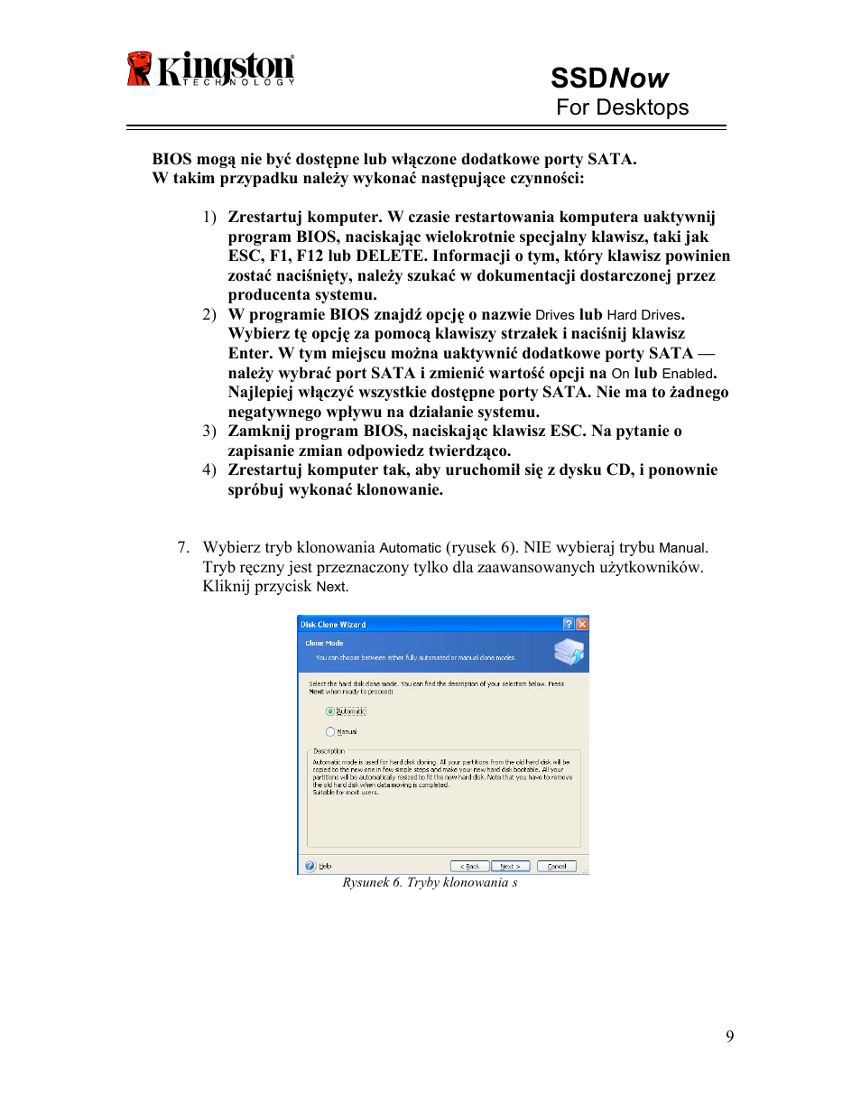 Ssd now, For desktops | Kingston Technology V-series User Manual | Page 88 / 185