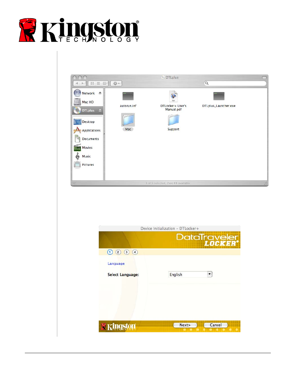 Kingston Technology DATATRAVELER 4808071-001.A01 User Manual | Page 12 / 20