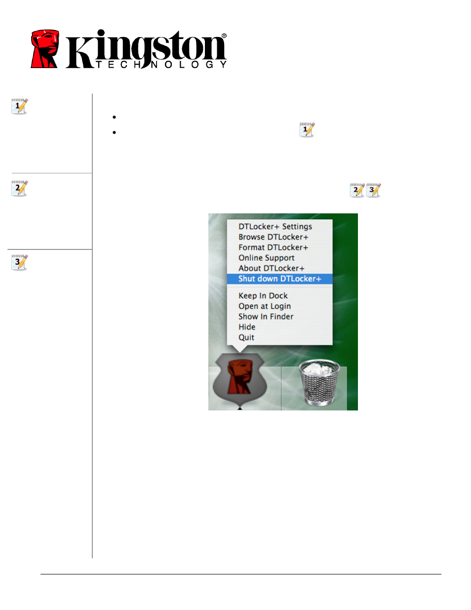 4 safely eject dtlocker | Kingston Technology DATATRAVELER 4808071-001.A01 User Manual | Page 18 / 20