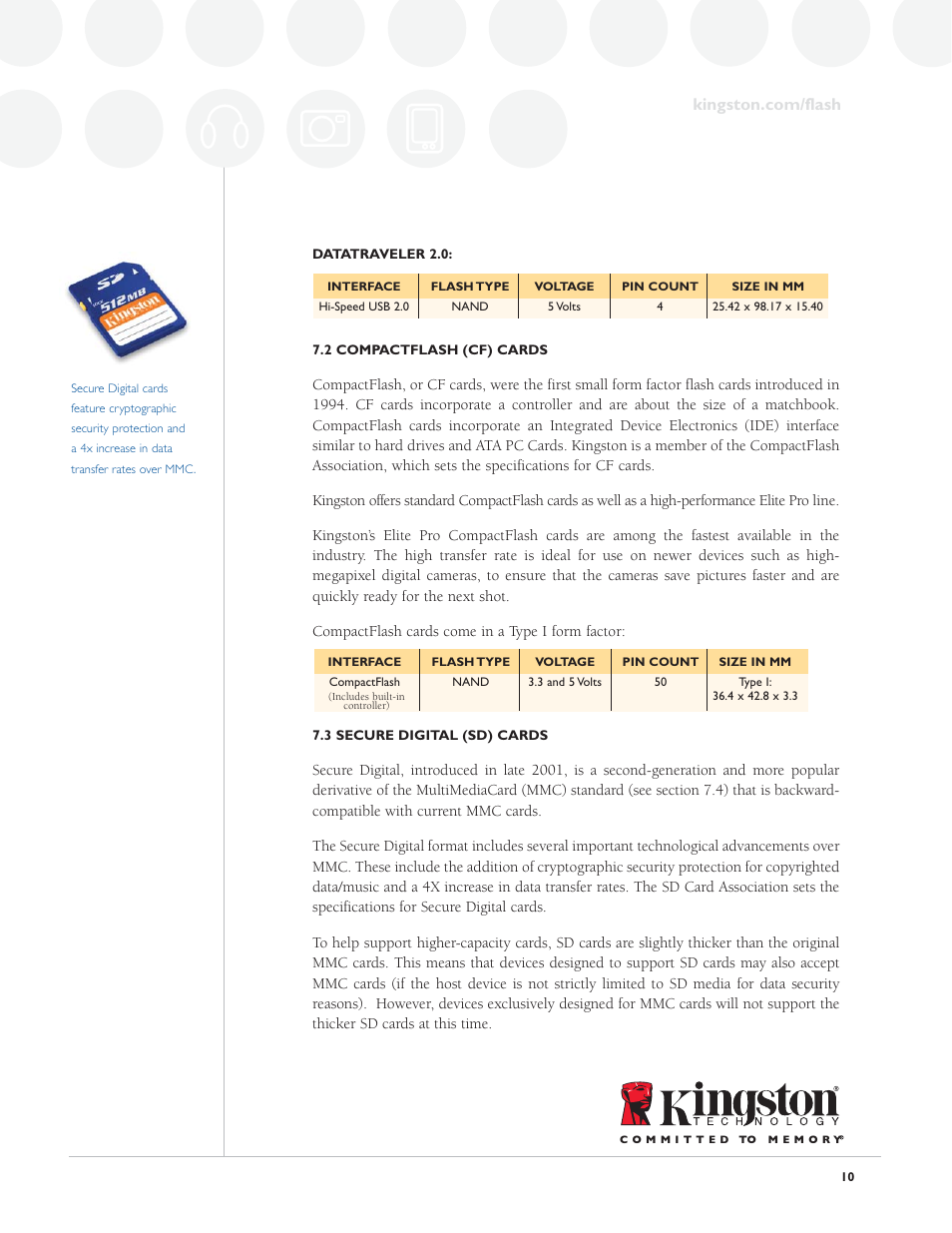Kingston Technology Digital Media Guide User Manual | Page 10 / 14