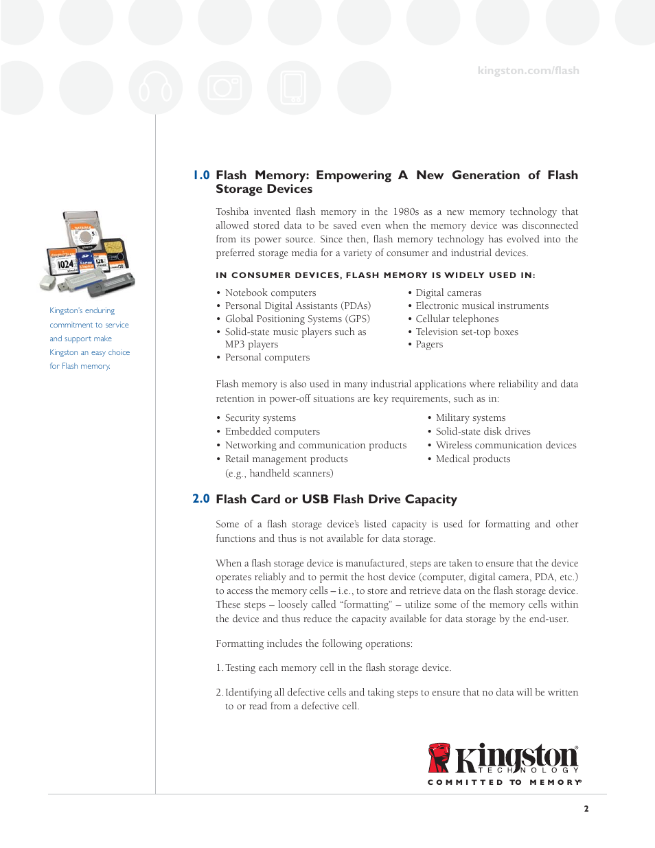 Kingston Technology Digital Media Guide User Manual | Page 2 / 14