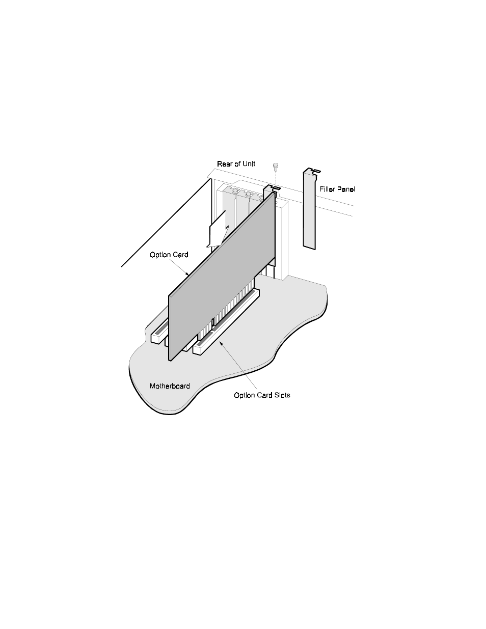 Installing option cards | Kingston Technology Bay Networks 2000 User Manual | Page 50 / 67