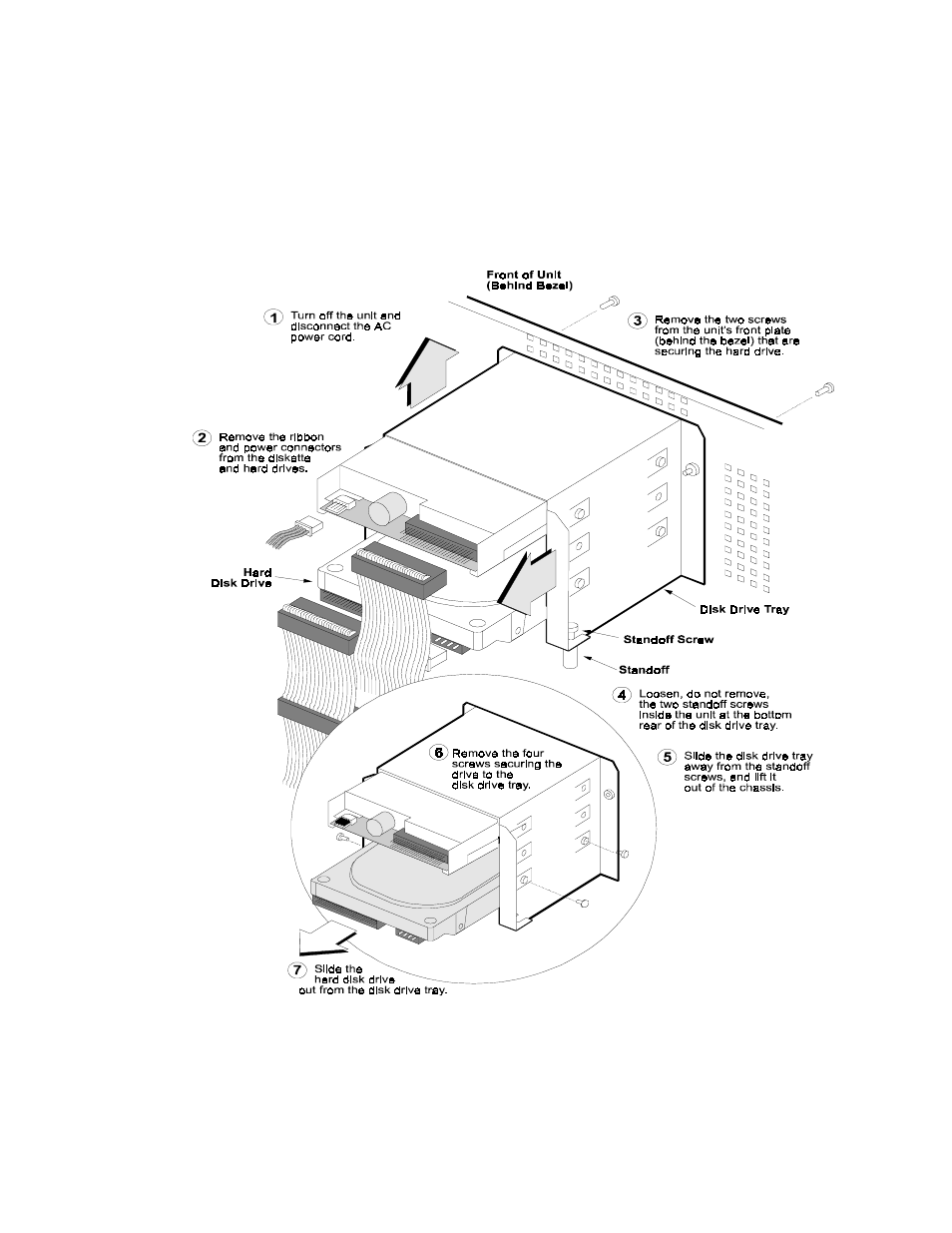 Removing the hard disk drive | Kingston Technology Bay Networks 2000 User Manual | Page 56 / 67