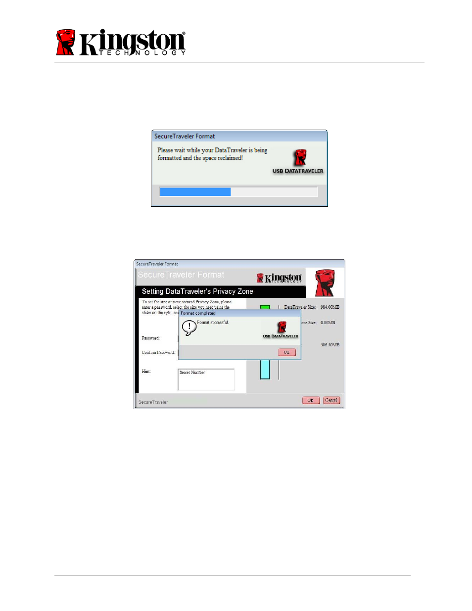 Kingston Technology SecureTraveler User Manual | Page 10 / 20