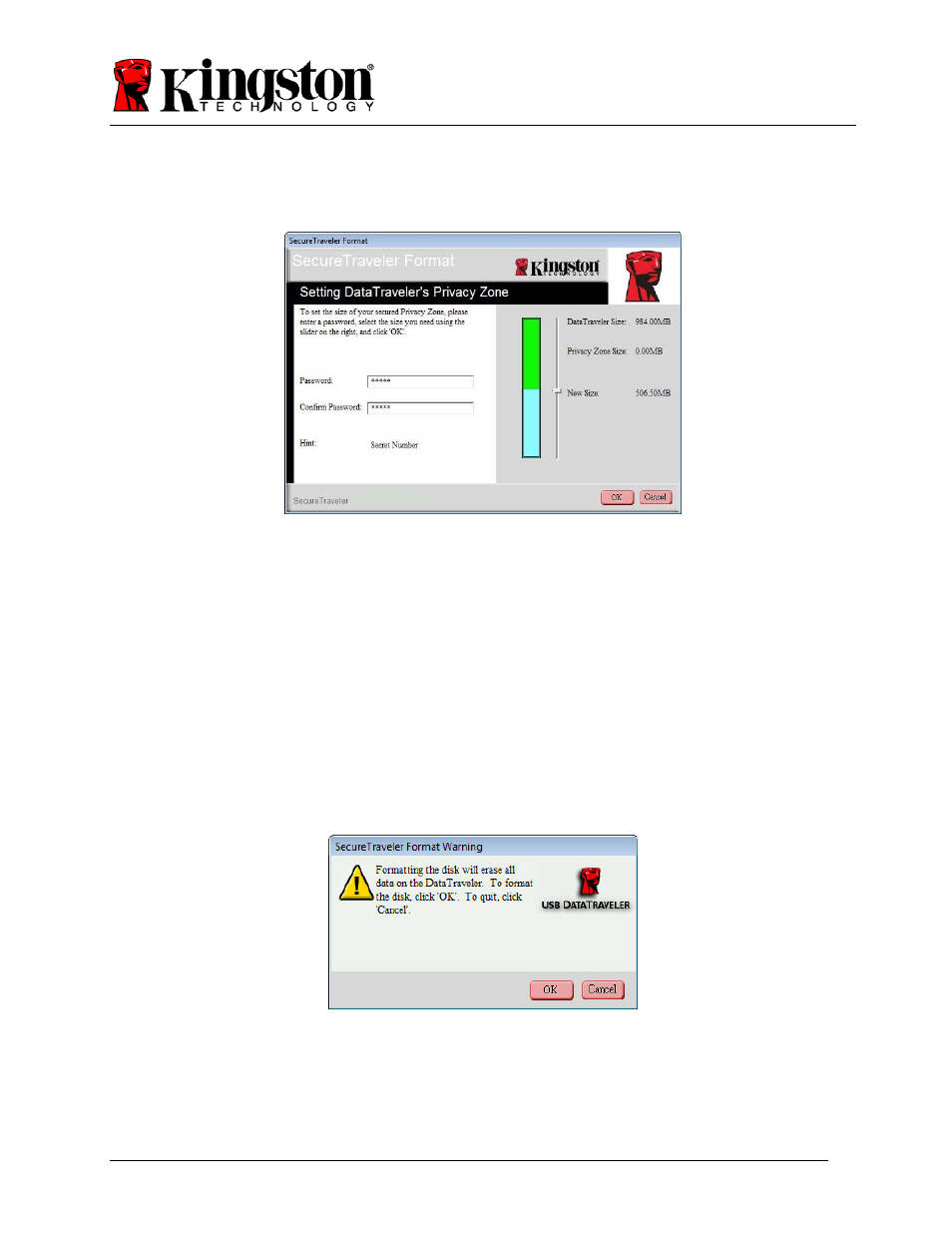Kingston Technology SecureTraveler User Manual | Page 9 / 20
