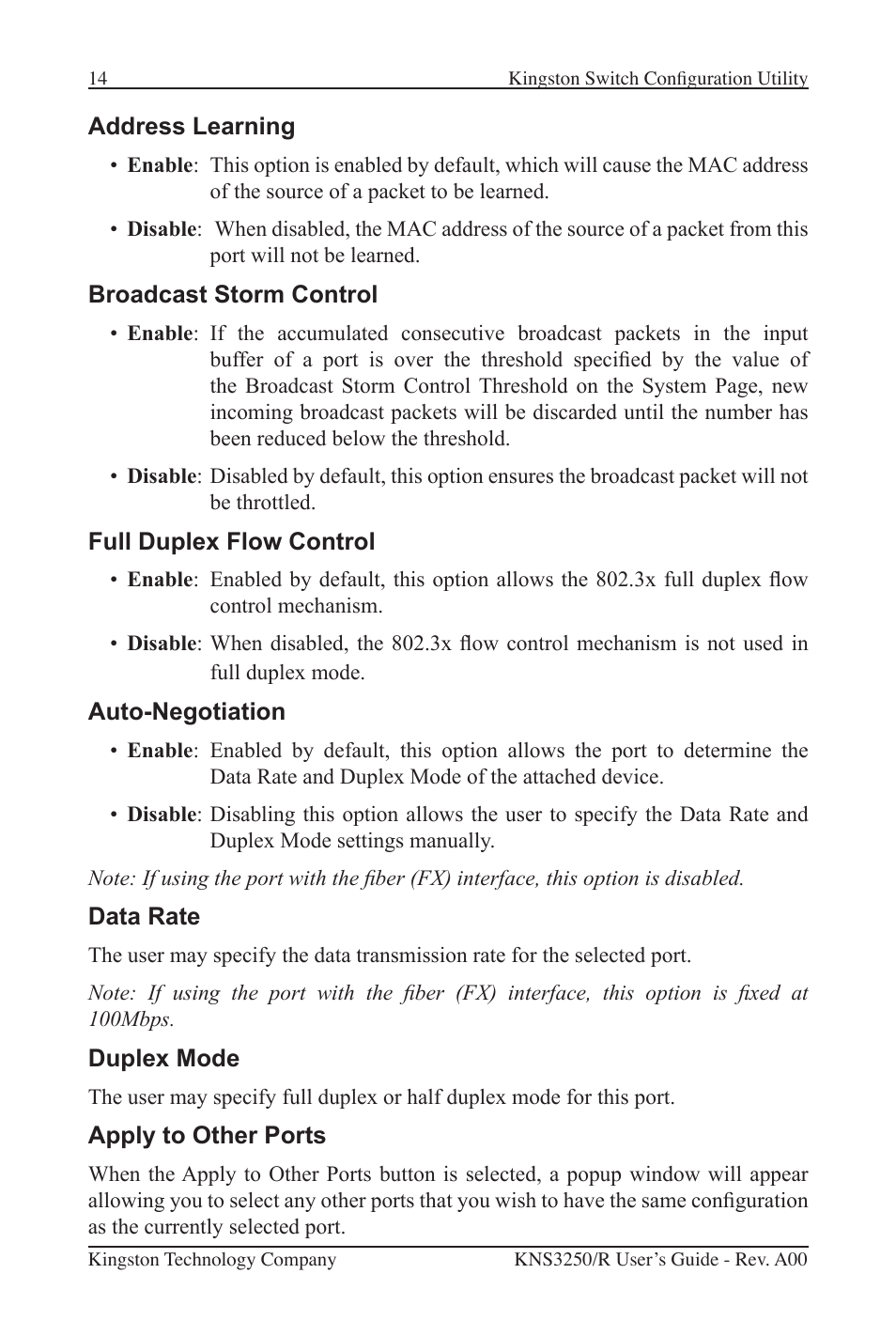 Kingston Technology Kingston Fast EtheRx KNS3250/R User Manual | Page 19 / 52