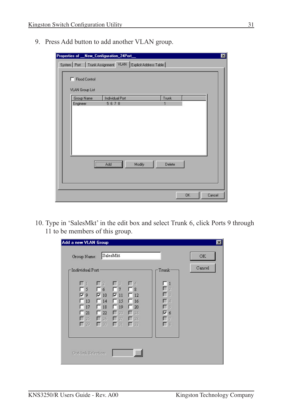 Kingston Technology Kingston Fast EtheRx KNS3250/R User Manual | Page 36 / 52