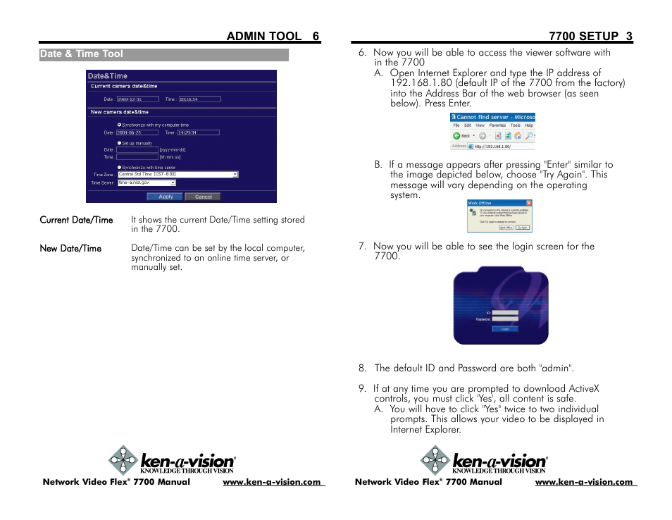Ken-A-Vision 7700 User Manual | Page 9 / 14