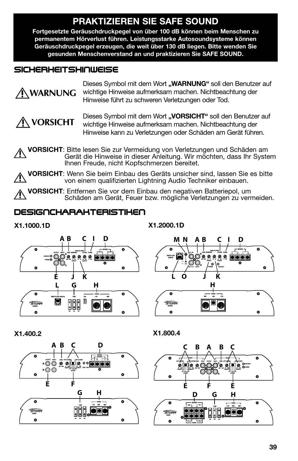 Lightning Audio X1.400.2 User Manual | Page 39 / 64