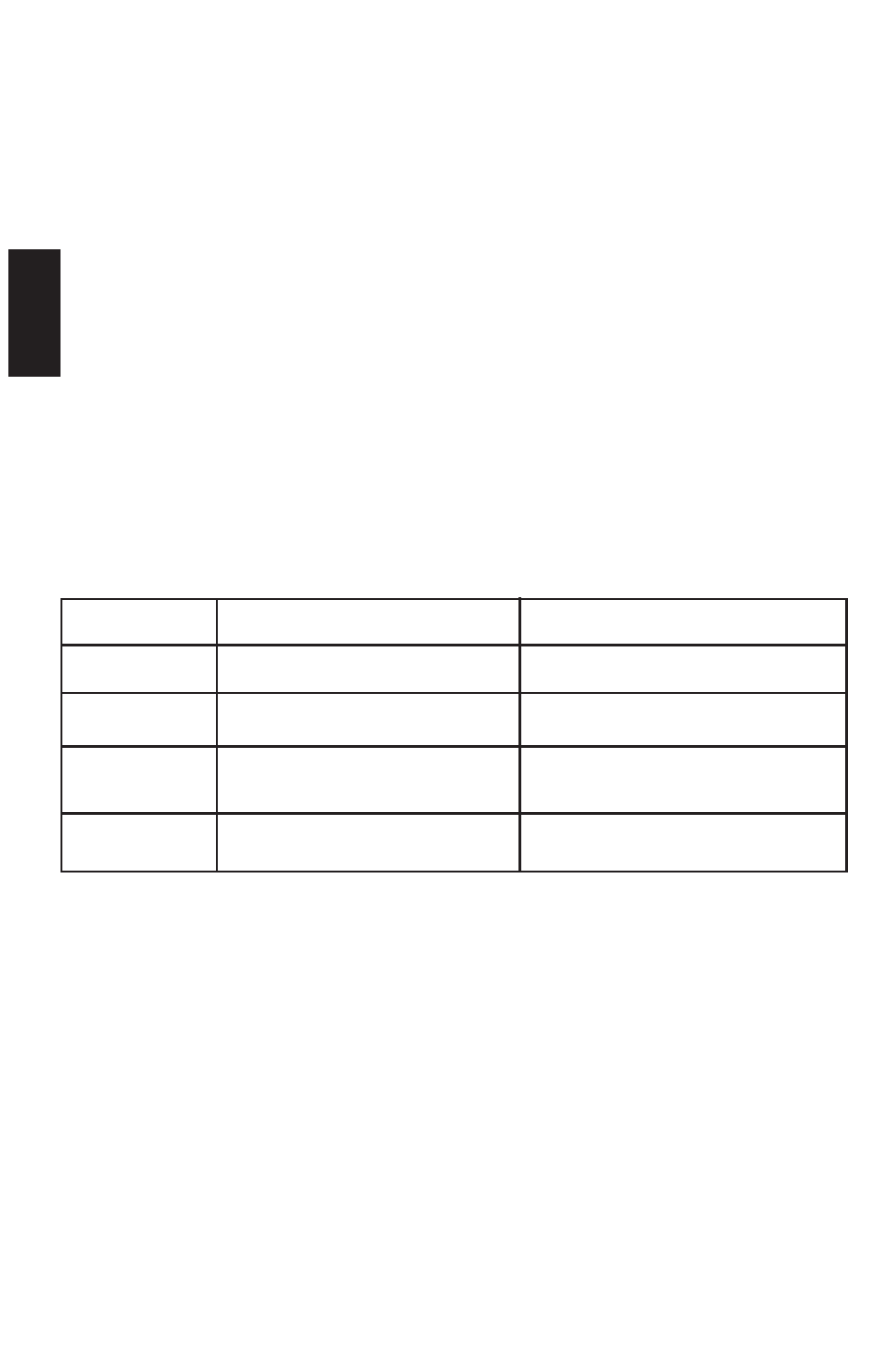 Español, Solución de problemas operación, Síntoma diagnóstico solución | Lightning Audio LA1.300.2 User Manual | Page 24 / 28