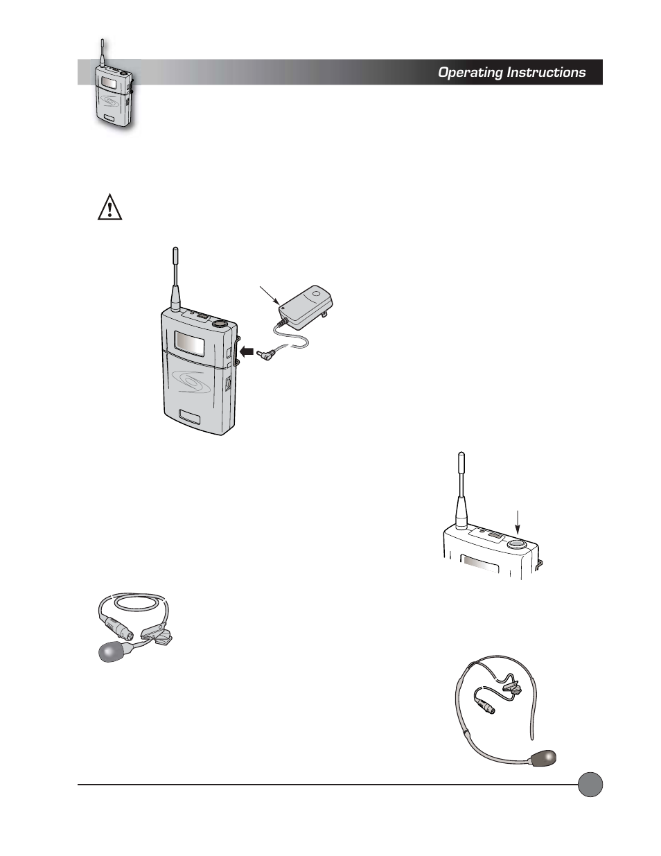 Wireless transmitter, Operating instructions | LightSpeed Technologies Delta X10 User Manual | Page 27 / 35