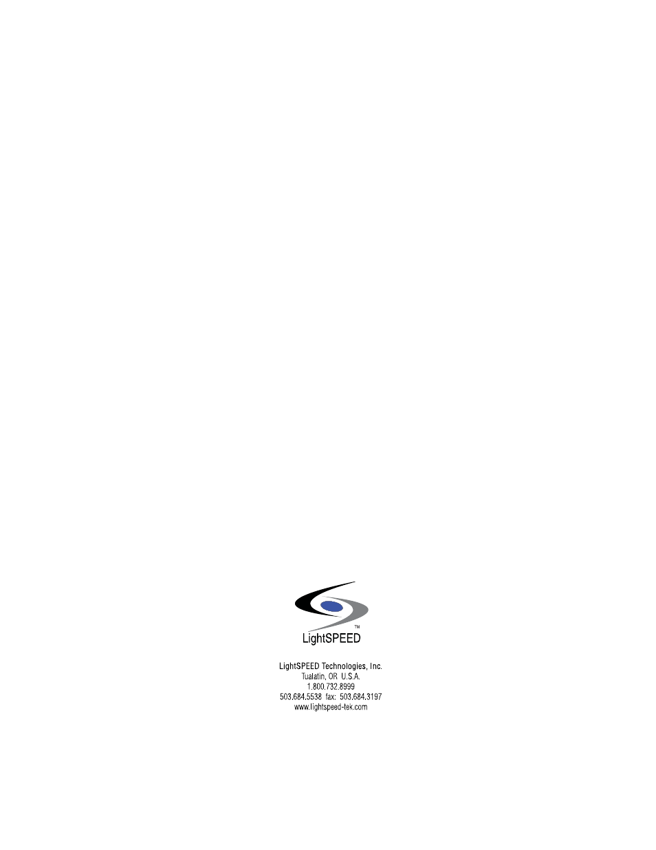 LightSpeed Technologies Delta X10 User Manual | Page 35 / 35