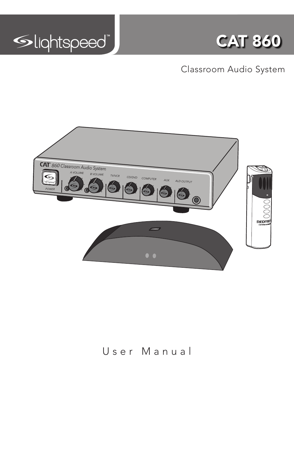 LightSpeed Technologies CAT 860 User Manual | 45 pages