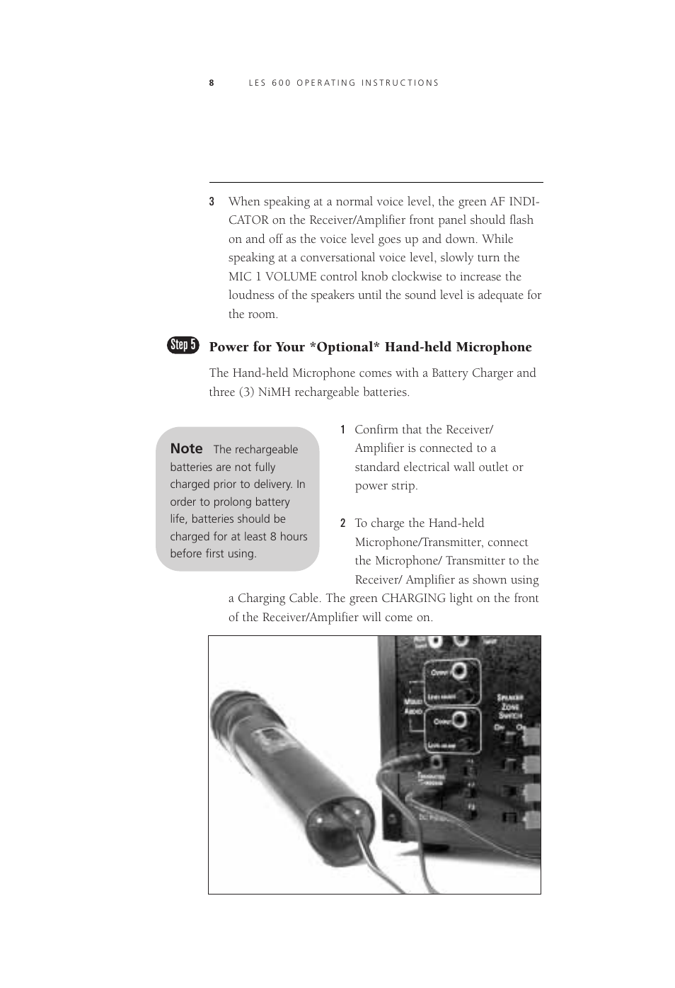 LightSpeed Technologies Listening Enhancement System LES 600 Series User Manual | Page 7 / 21