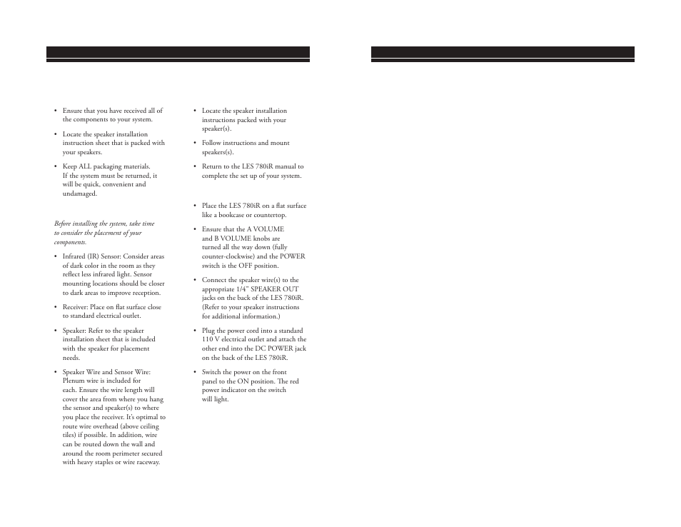 LightSpeed Technologies 780iR User Manual | Page 18 / 22