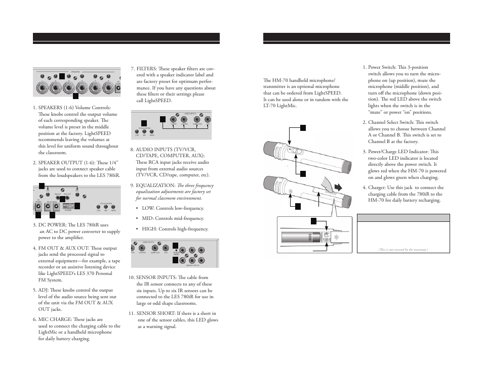 LightSpeed Technologies 780iR User Manual | Page 9 / 22