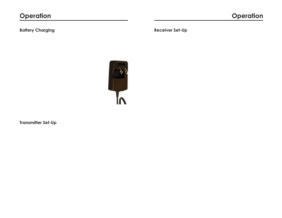 Operation | LightSpeed Technologies Personal FM System LES 370 Series User Manual | Page 6 / 14