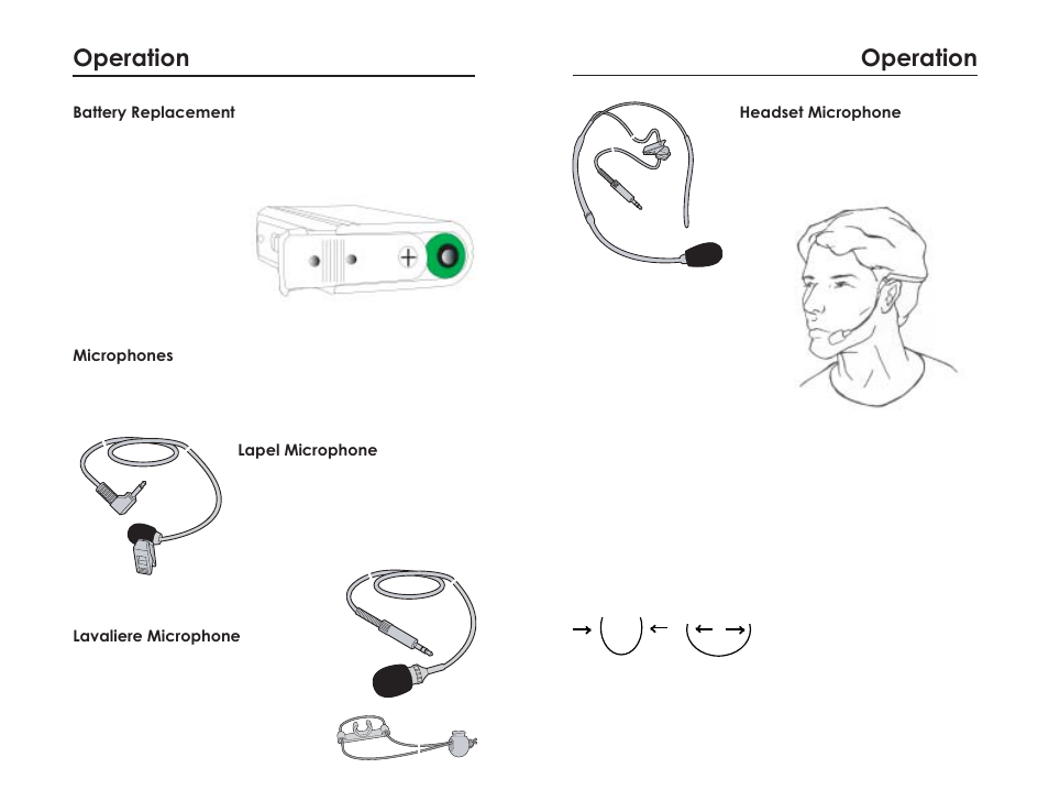 Operation | LightSpeed Technologies Personal FM System LES 370 Series User Manual | Page 8 / 14
