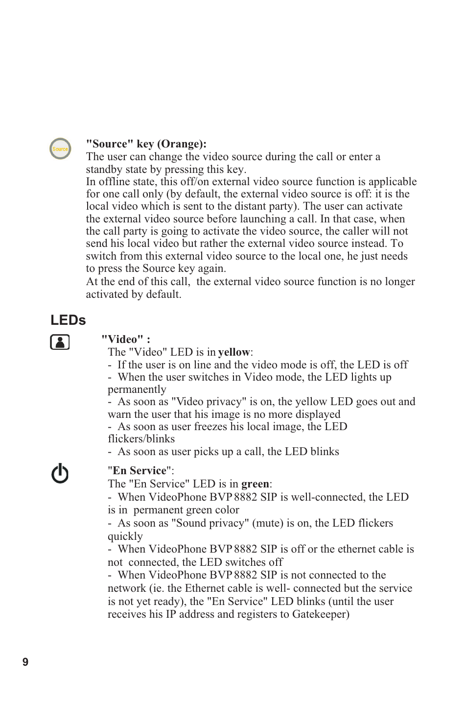 Lead Data VIDEOPHONE BVP 8882 SIP User Manual | Page 14 / 61