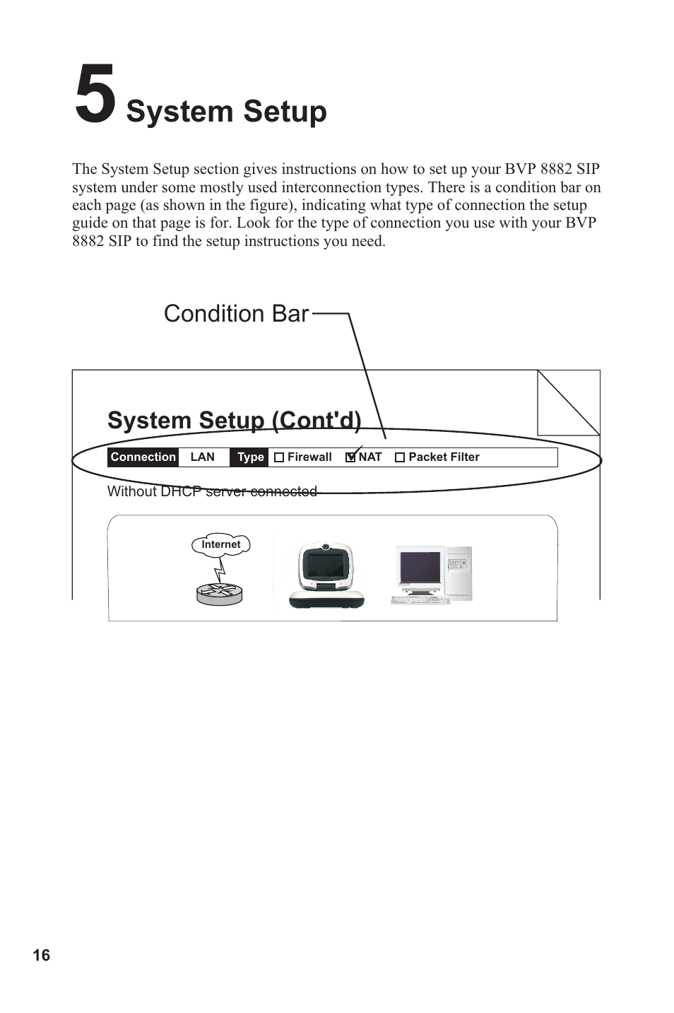 System setup | Lead Data VIDEOPHONE BVP 8882 SIP User Manual | Page 21 / 61