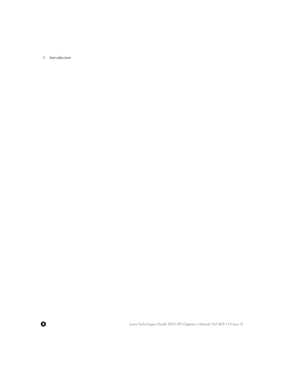 Lucent Technologies Uninterruptible Power Systems 3000 VA User Manual | Page 14 / 75