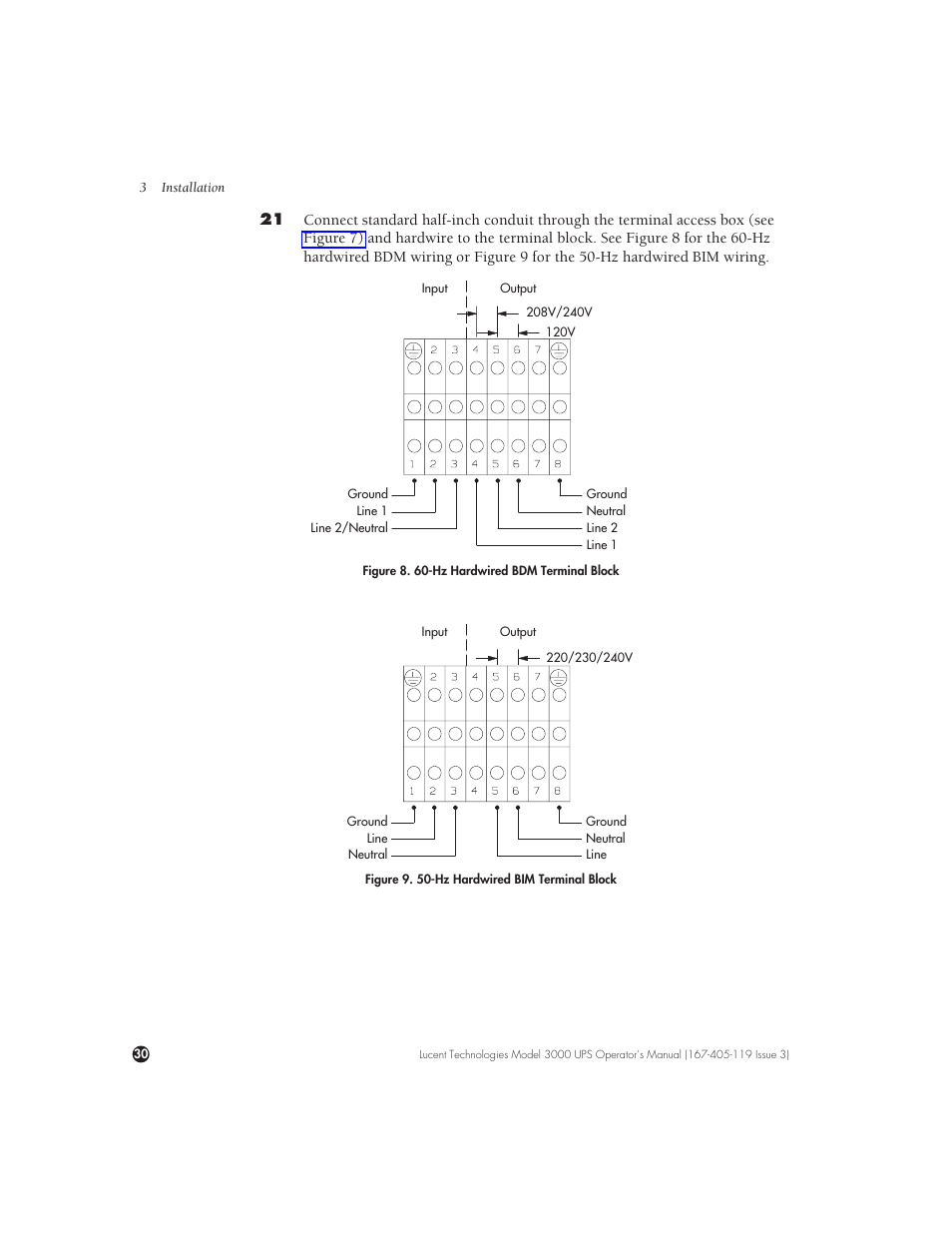 Lucent Technologies Uninterruptible Power Systems 3000 VA User Manual | Page 40 / 75