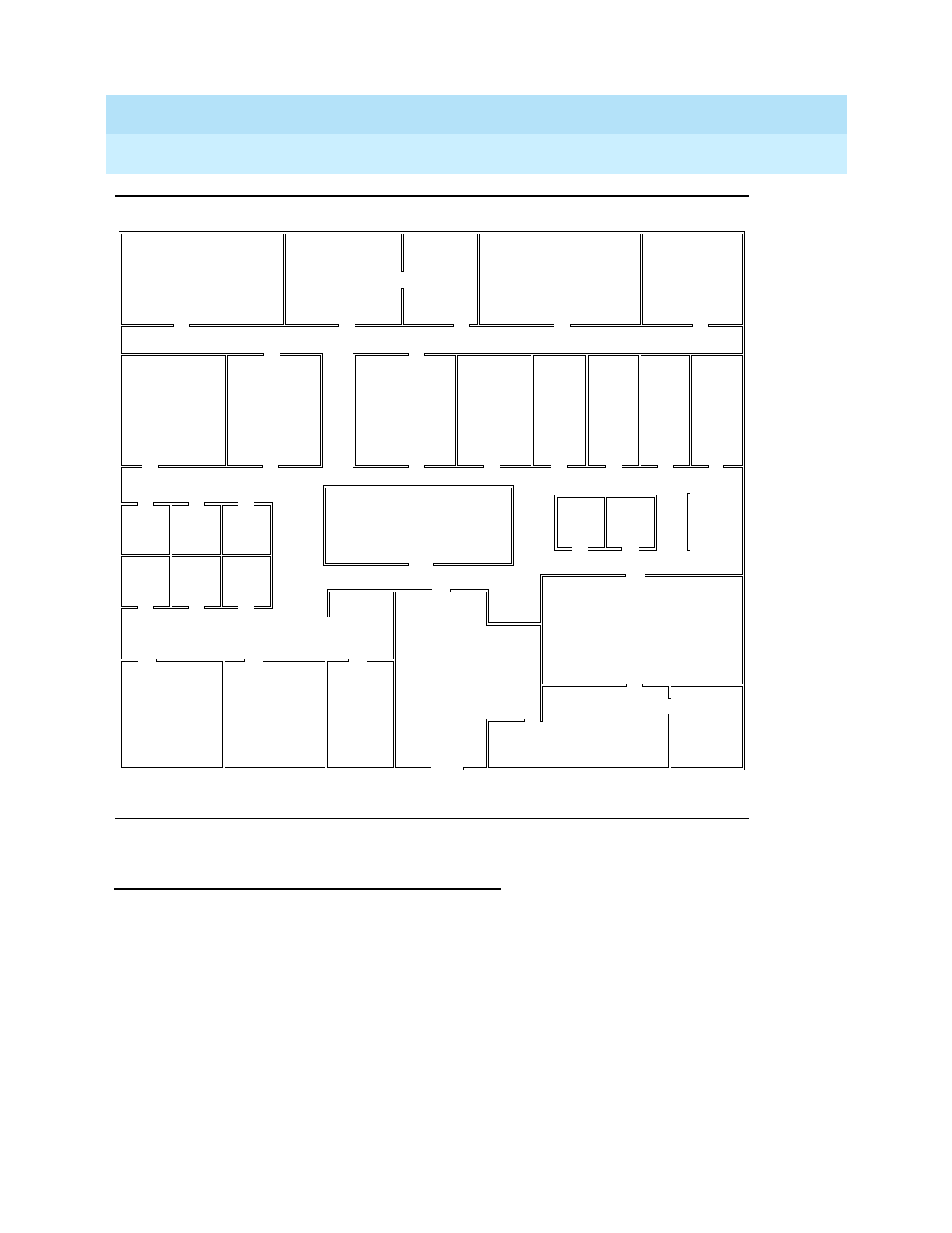 Staff needs, Law firm floor plan, Staff needs 5 | 5figure 5–2. law firm floor plan | Lucent Technologies MERLIN LEGEND 6 User Manual | Page 210 / 472