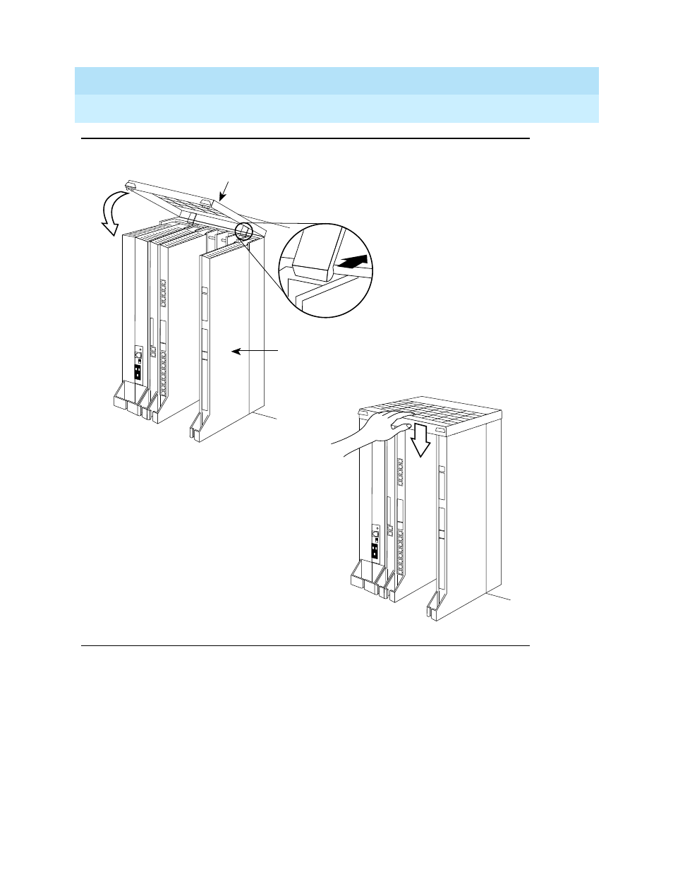 Installing the top cover | Lucent Technologies MERLIN LEGEND 6 User Manual | Page 423 / 472