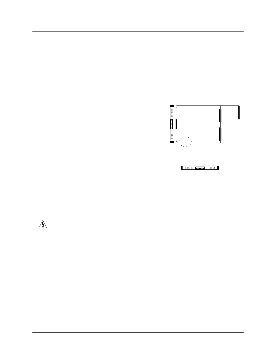 Inserting a media card into the sp switch router, Figure 1-3, Media card components -7 | Lucent Technologies 9077 16S User Manual | Page 23 / 150