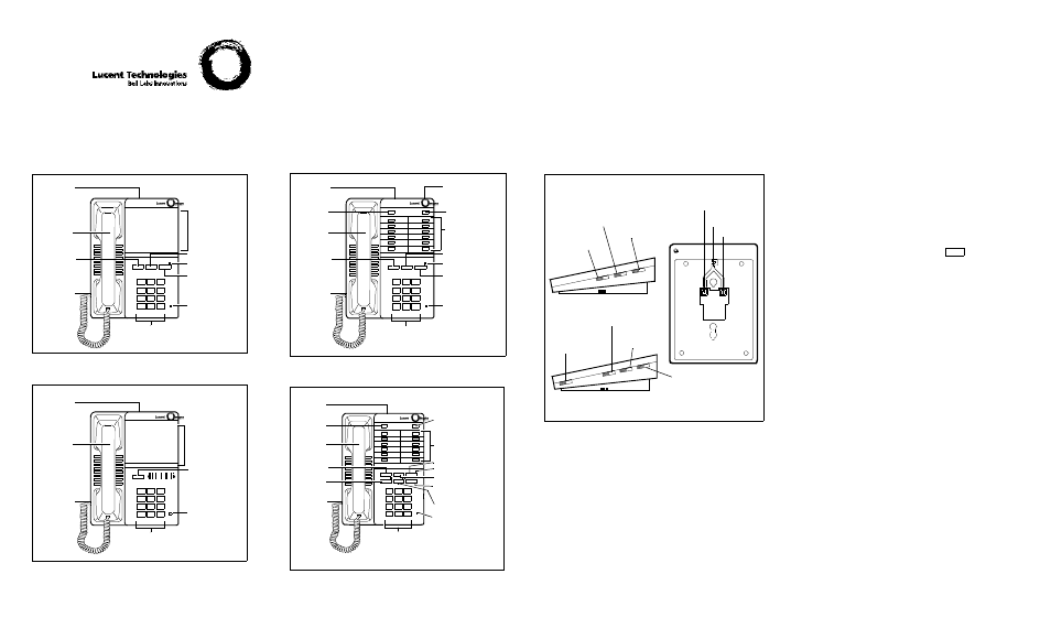 Lucent Technologies 8110M User Manual | 4 pages