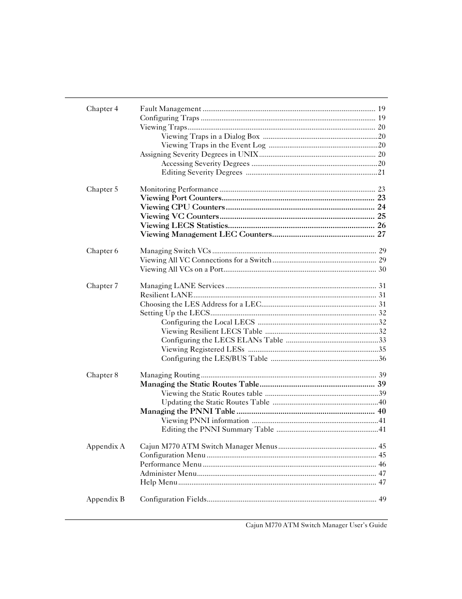 Lucent Technologies M770 User Manual | Page 4 / 84