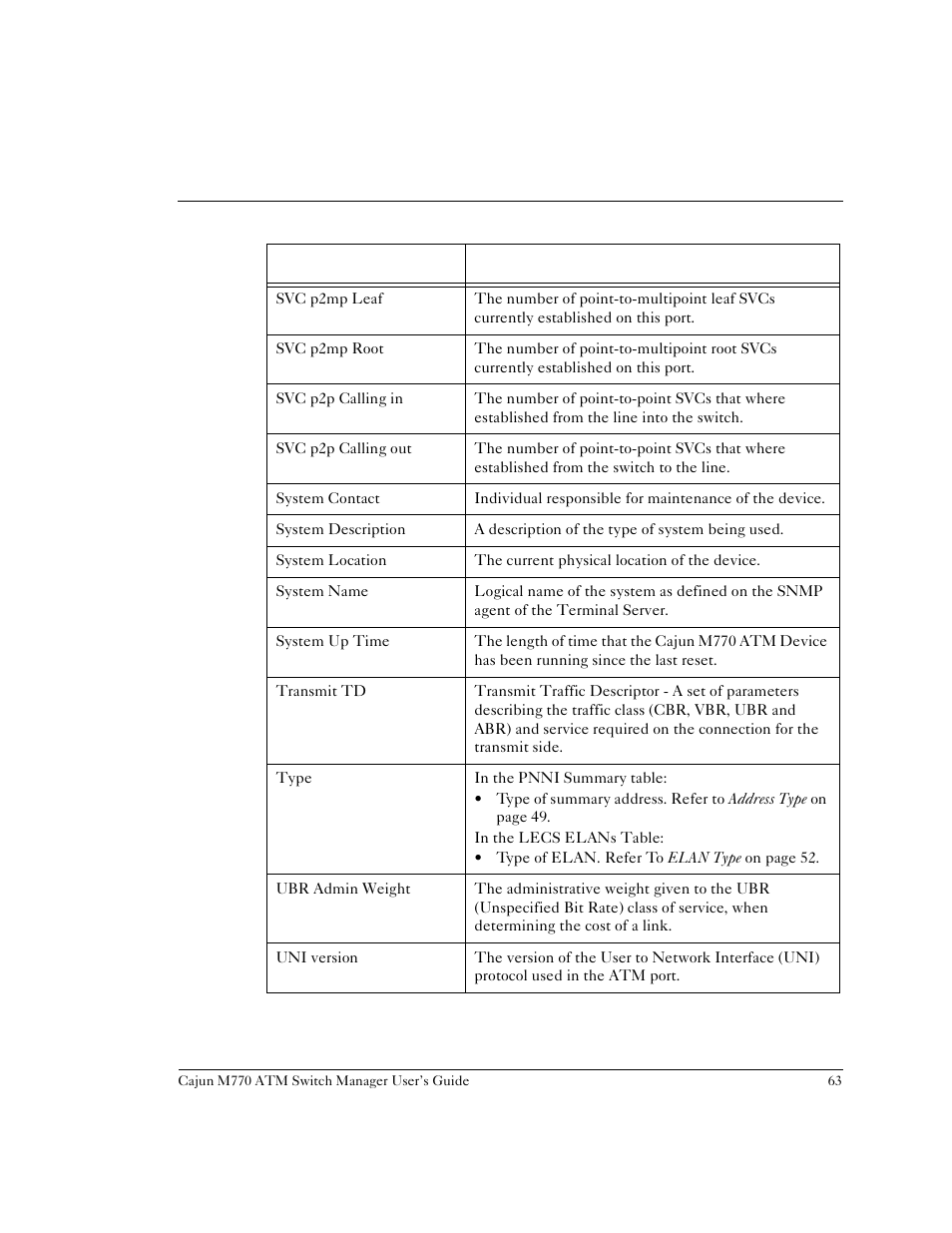 Lucent Technologies M770 User Manual | Page 73 / 84