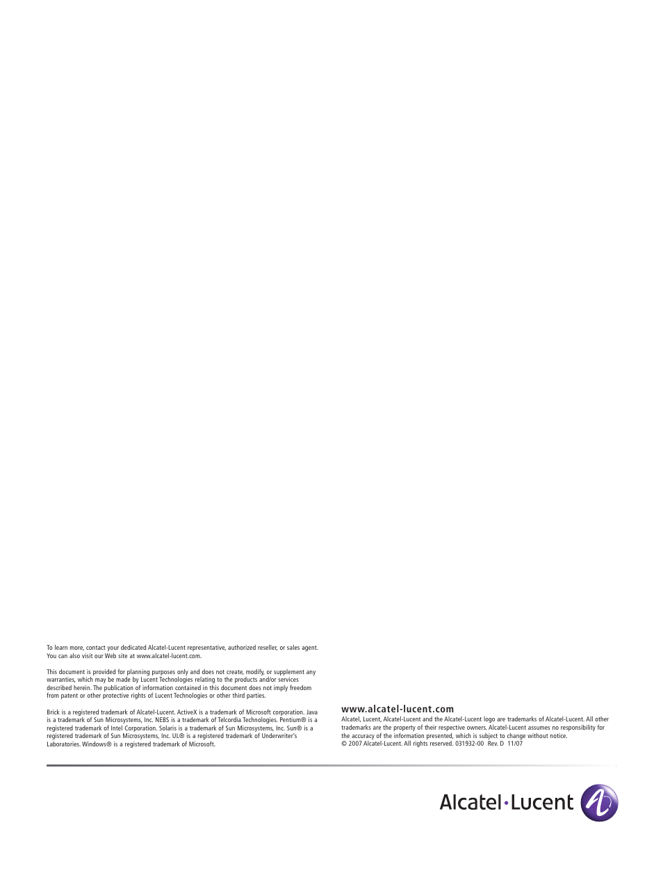 Lucent Technologies Alcatel-Lucent VPN 1200 User Manual | Page 6 / 6