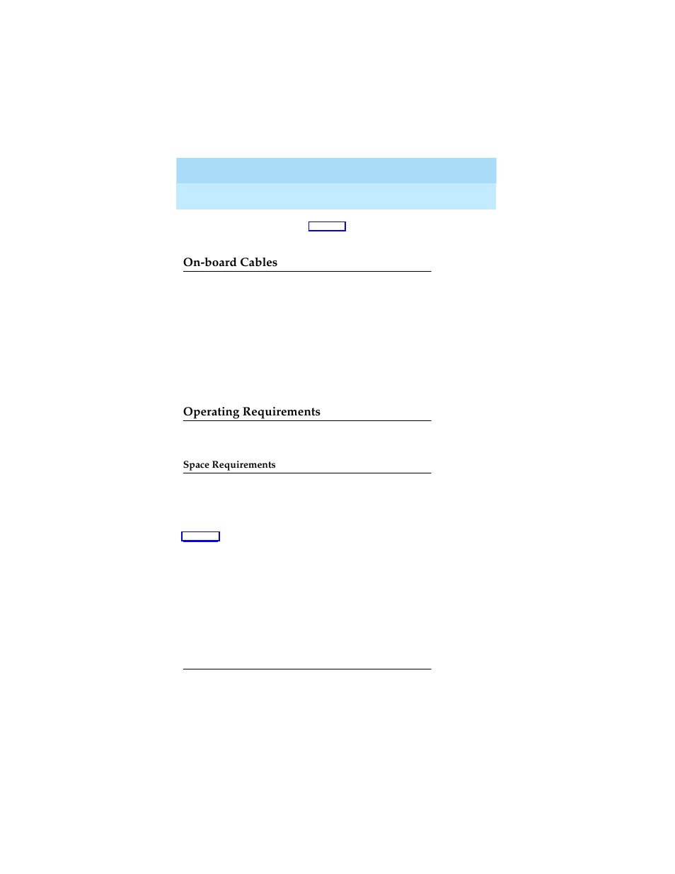 On-board cables, Operating requirements, Space requirements | On-board h600 cables | Lucent Technologies Definity Audix System Release 4.0 User Manual | Page 25 / 72
