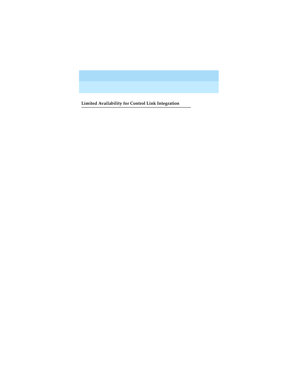 Limited availability for control link integration | Lucent Technologies Definity Audix System Release 4.0 User Manual | Page 43 / 72