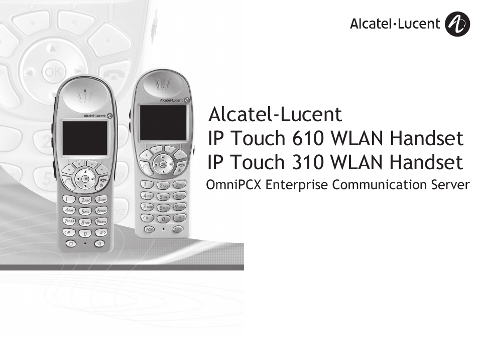 Lucent Technologies IP Touch WLAN Handset 610 User Manual | 27 pages