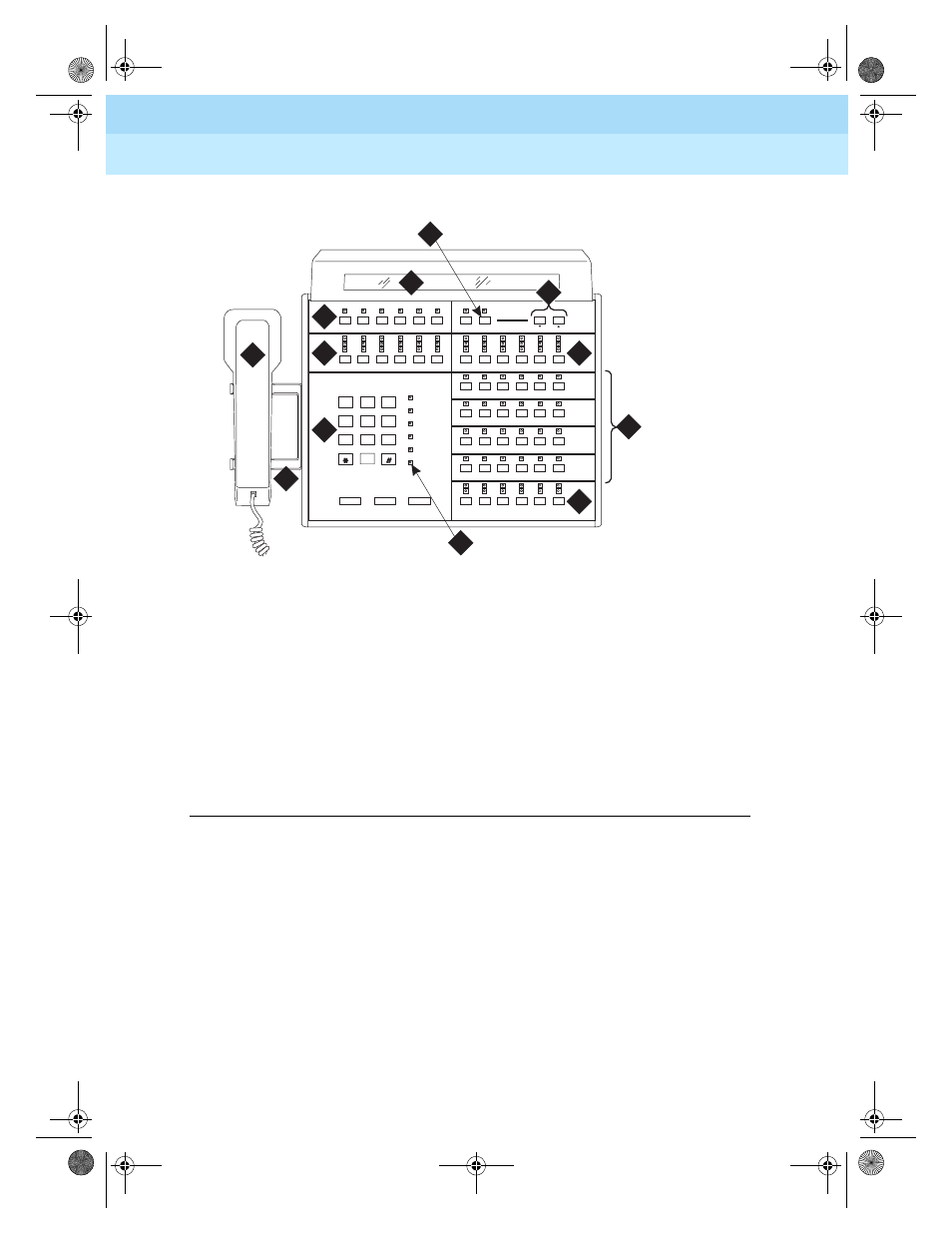 Figure, Figure 2. model 302c attendant console | Lucent Technologies DEFINITY Enterprise Communications Server User Manual | Page 9 / 44