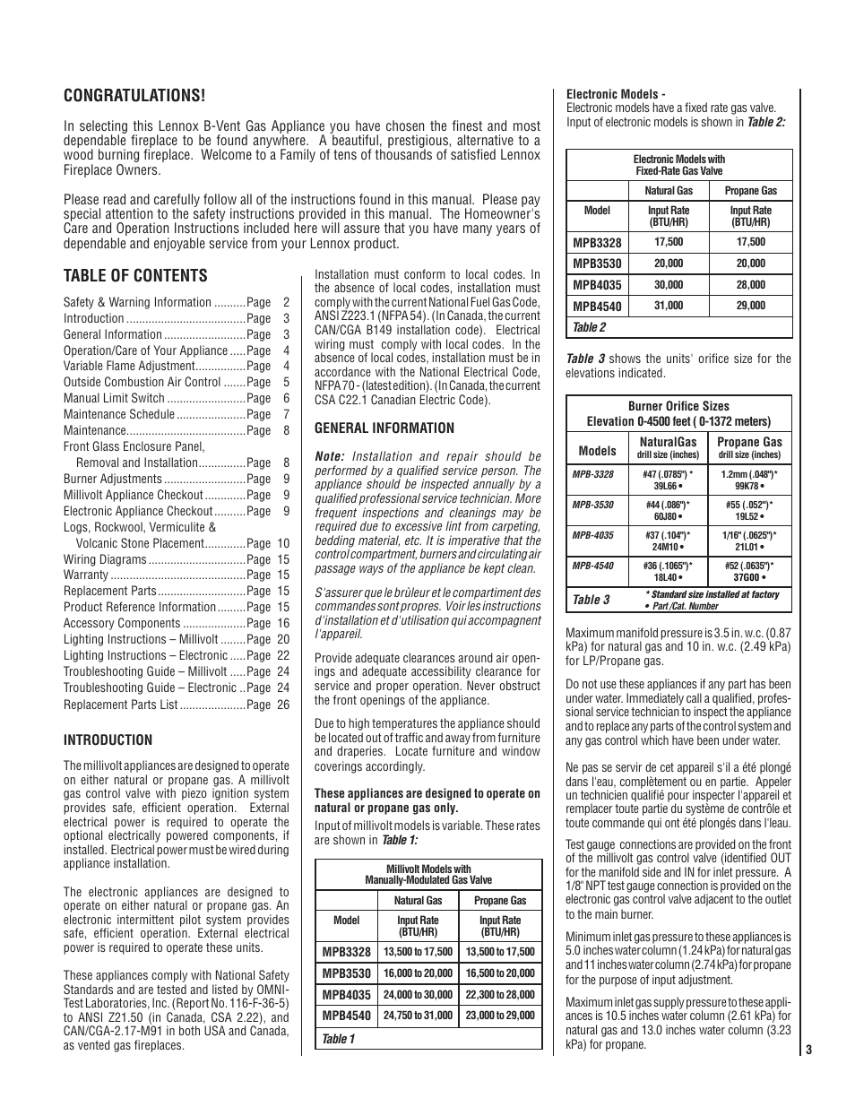 Lucent Technologies MPB-33 User Manual | Page 3 / 28